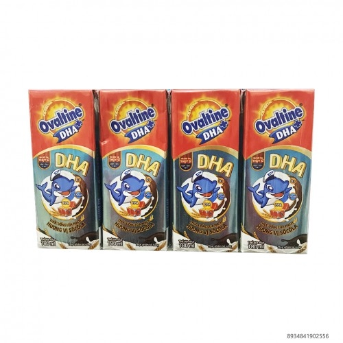 Sữa Tươi Ovaltine DHA+ Hương Vị Socola 180ml